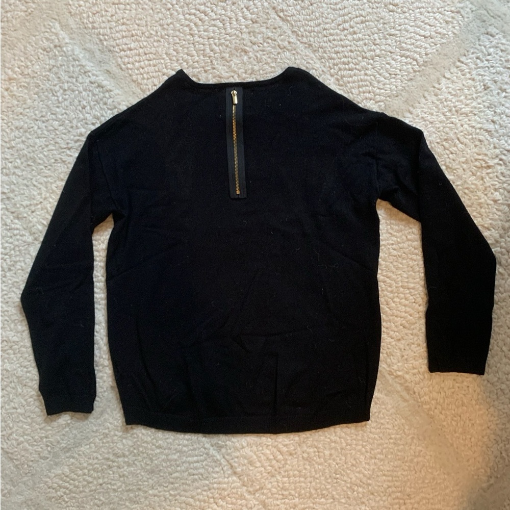 Zara Girls Black Knit Sweater